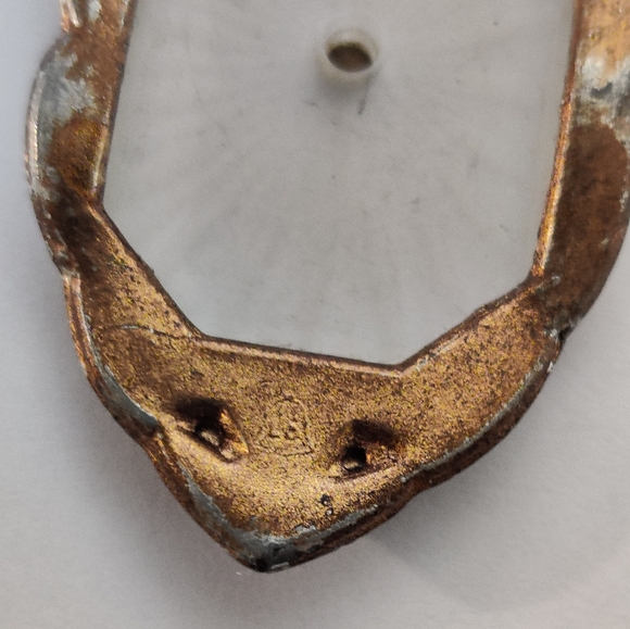 Rare Singer & Kantor Art Deco Camphor Glass Fob brooch - Picture 4 of 16